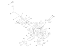 Cutting Pan-Bag on Demand Assembly Diagram and Parts List for 74571 240000001-240999999 - 2004 Toro Lawn Tractor