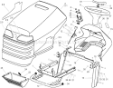 Part Location Diagram of 107-8920 Toro DECAL-DASH THROTTLE and IGNITION