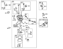 Carburetor Assembly Diagram and Parts List for 74571 250000001-250999999 - 2005 Toro Lawn Tractor