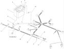Harness Assembly Diagram and Parts List for 74573 280000001-280999999 - 2008 Toro Lawn Tractor