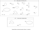 Carburetor Overhaul Kit Diagram and Parts List for 74573 290000481-290999999 - 2009 Toro Lawn Tractor