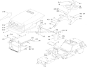 Part Location Diagram of 110-8679 Toro TRAY-BATTERY