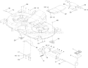 Cutting Pan and Bag on Demand Assembly Diagram and Parts List for 74573 310000001-310999999 - 2010 Toro Lawn Mower