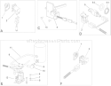 Electrical Switch Diagram and Parts List for 74573 280000001-280999999 - 2008 Toro Lawn Tractor