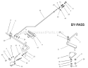 Operation (Brake) By-Pass Assembly Diagram and Parts List for 74590 200000001-200999999 - 2000 Toro Lawn Tractor