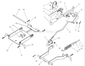 Operation (Mower Lift) Assembly Diagram and Parts List for 74590 200000001-200999999 - 2000 Toro Lawn Tractor