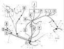 Electrical Assembly Diagram and Parts List for 74590 200000001-200999999 - 2000 Toro Lawn Tractor