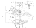 Transaxle Case Assembly Diagram and Parts List for 74590 210000001-210999999 - 2001 Toro Lawn Tractor