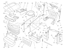 Page D Diagram and Parts List for 74590 210000001-210999999 - 2001 Toro Lawn Tractor