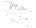 Axle Shaft Assembly Diagram and Parts List for 74590 220000001-220999999 - 2002 Toro Lawn Tractor