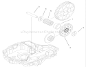 Final Pinion Assembly Diagram and Parts List for 74590 220000001-220999999 - 2002 Toro Lawn Tractor