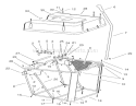 Grass Collector Assembly Diagram and Parts List for 74590 220000001-220999999 - 2002 Toro Lawn Tractor