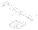 Motor Shaft Assembly Diagram and Parts List for 74590 220000001-220999999 - 2002 Toro Lawn Tractor