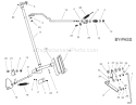 Operation Brake By-Pass Assembly Diagram and Parts List for 74590 220000001-220999999 - 2002 Toro Lawn Tractor