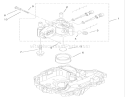 Center Case Assembly Diagram and Parts List for 74590 220000001-220999999 - 2002 Toro Lawn Tractor