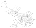 Cutting Pan-Bag on Demand Assembly Diagram and Parts List for 74590 230000001-230999999 - 2003 Toro Lawn Tractor