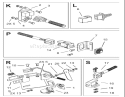 Page T Diagram and Parts List for 74590 230000001-230999999 - 2003 Toro Lawn Tractor