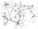 Electrical Wiring Harness Assembly Diagram and Parts List for 74590 230000001-230999999 - 2003 Toro Lawn Tractor
