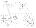 Operation Brake/By-Pass Assembly Diagram and Parts List for 74590 230000001-230999999 - 2003 Toro Lawn Tractor