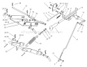 Operation Mower Lift Assembly Diagram and Parts List for 74590 230000001-230999999 - 2003 Toro Lawn Tractor