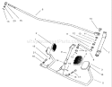 Operation Travel Pedal Assembly Diagram and Parts List for 74590 230000001-230999999 - 2003 Toro Lawn Tractor