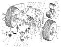 Part Location Diagram of 104-3196 Toro Wheel Assembly