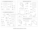 Gasket Kit Assembly Diagram and Parts List for 74590 240000001-240999999 - 2004 Toro Lawn Tractor