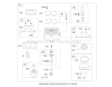 Carburetor Assembly Diagram and Parts List for 74590 240000001-240999999 - 2004 Toro Lawn Tractor