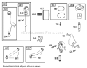 Oil Filter, Tube, and Pump Assembly Diagram and Parts List for 74590 250000001-250999999 - 2005 Toro Lawn Tractor