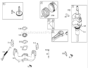 Crankshaft Assembly Diagram and Parts List for 74591 260000001-260999999 - 2006 Toro Lawn Tractor