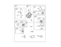Carburetor Assembly Diagram and Parts List for 74591 260000001-260999999 - 2006 Toro Lawn Tractor