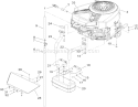 Engine Assembly Diagram and Parts List for 74592 270000652-270999999 - 2007 Toro Lawn Tractor