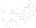 Part Location Diagram of 104-2999 Toro PEDAL
