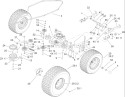 Transmission Assembly Diagram and Parts List for 74592 270000652-270999999 - 2007 Toro Lawn Tractor