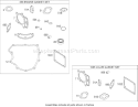 Gasket Set Diagram and Parts List for 74592 270000652-270999999 - 2007 Toro Lawn Tractor