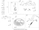 Governor Assembly Diagram and Parts List for 74592 270000652-270999999 - 2007 Toro Lawn Tractor