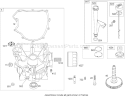 Crankcase Assembly Diagram and Parts List for 74592 270000652-270999999 - 2007 Toro Lawn Tractor