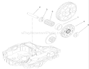 Final Pinion Assembly Transmission Assembly Diagram and Parts List for 74573 280000001-280999999 - 2008 Toro Lawn Tractor