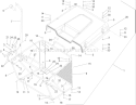 Grass Collector Assembly Diagram and Parts List for 74573 280000001-280999999 - 2008 Toro Lawn Tractor