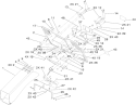 Tunnel Assembly Diagram and Parts List for 74573 280000001-280999999 - 2008 Toro Lawn Tractor