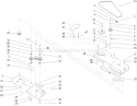 Cutting Pan and Drive System Assembly Diagram and Parts List for 74573 280000001-280999999 - 2008 Toro Lawn Tractor