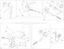 Electrical Switch Diagram and Parts List for 74593 310000001-310999999 - 2010 Toro Lawn Tractor