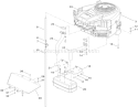 Part Location Diagram of 117-7820 Toro DECAL-ENGINE