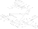 Mower Lift Assembly Diagram and Parts List for 74593 310000001-310999999 - 2010 Toro Lawn Tractor