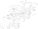 Part Location Diagram of 110-8688 Toro BRACKET-SUPPORT, FUEL TANK
