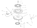 Ignition / Electrical Assembly Diagram and Parts List for 74601 210000001-210999999 - 2001 Toro Lawn Tractor