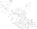 Motion Control Assembly Diagram and Parts List for 74601 210000001-210999999 - 2001 Toro Lawn Tractor