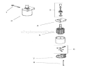 Starting System Assembly Diagram and Parts List for 74601 220000001-220000912 - 2002 Toro Lawn Tractor