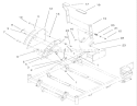 Height-of-Cut Assembly Diagram and Parts List for 74601 220000913-220999999 - 2002 Toro Lawn Tractor