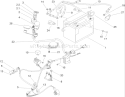 Electrical Assembly Diagram and Parts List for 74602 240000001-240999999 - 2004 Toro Lawn Tractor